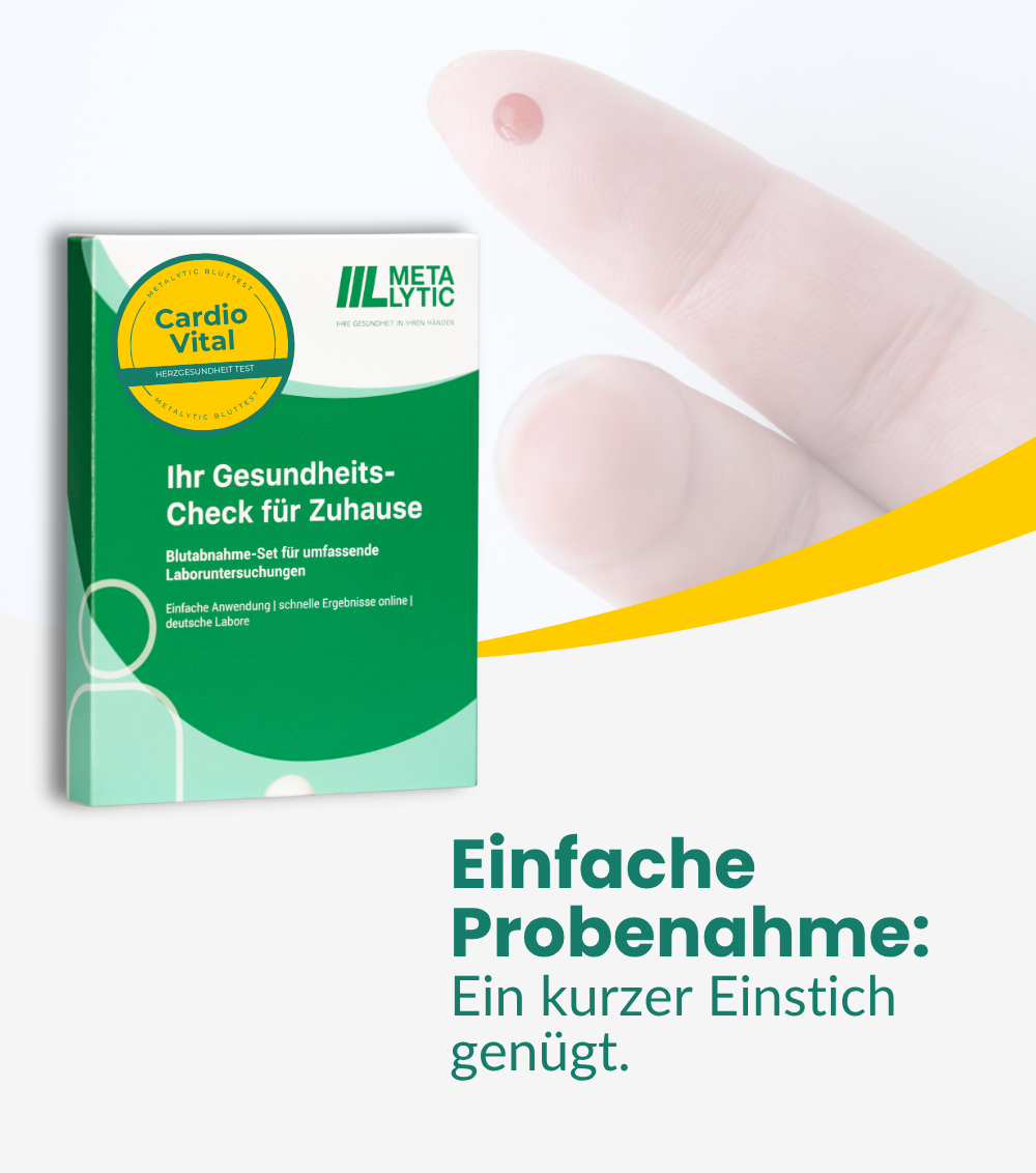 CardioVital: Cholesterin & Herzgesundheit Test