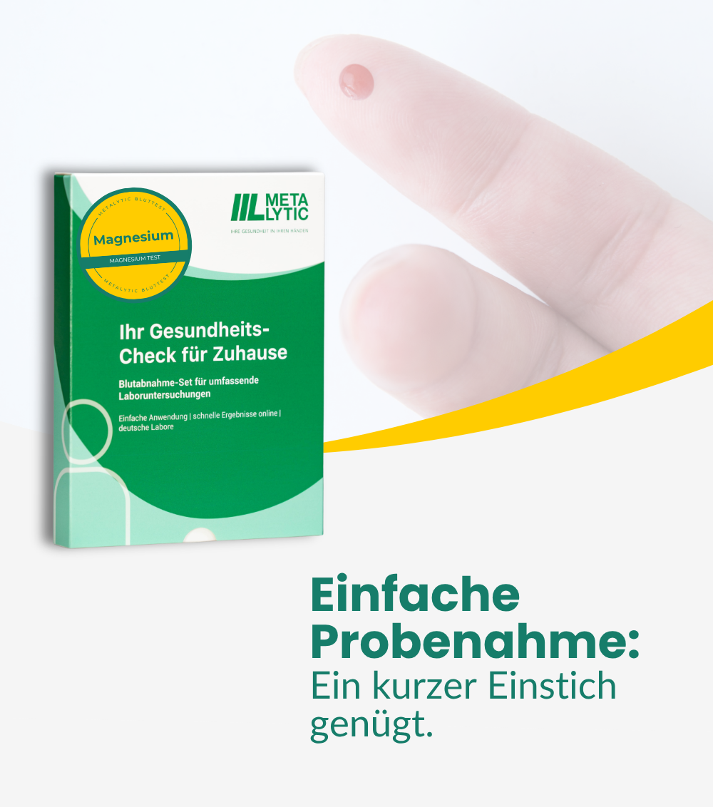 Magnesiummangel Test (Vollwertiger Labortest)