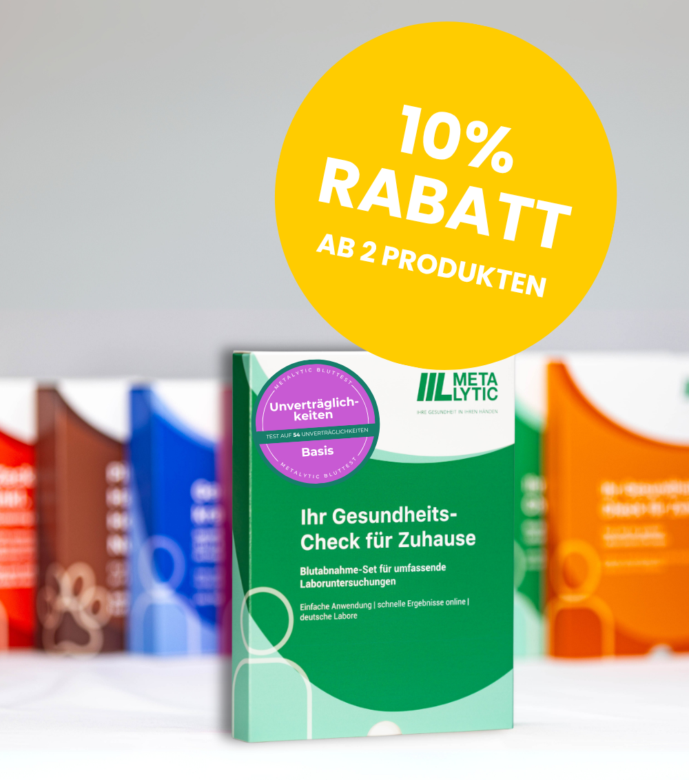 Unverträglichkeitstest - 54 Lebensmittel Basis IgG Test