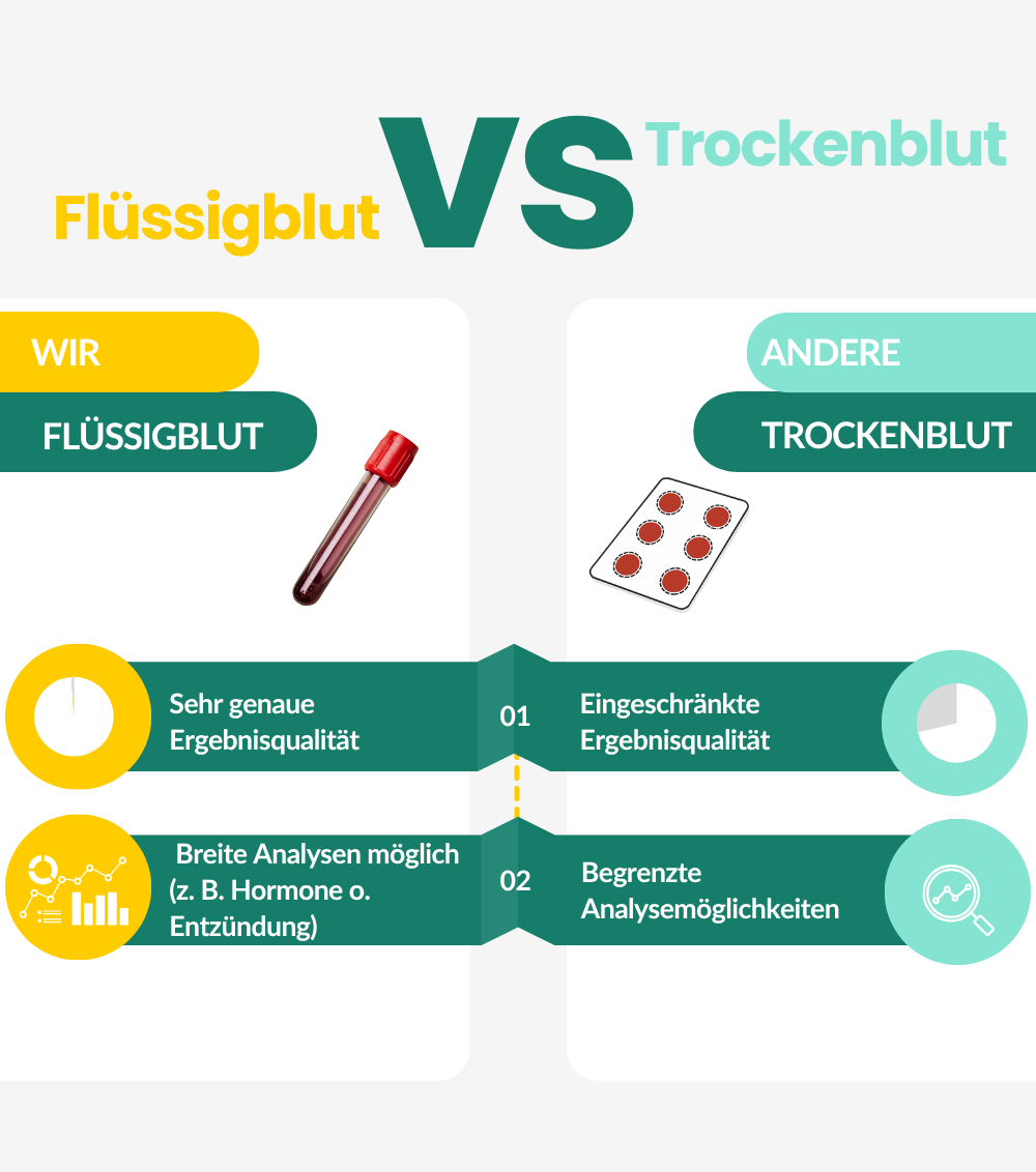 Eisenmangel Test – Vollwertiger Labortest auf Ferritin