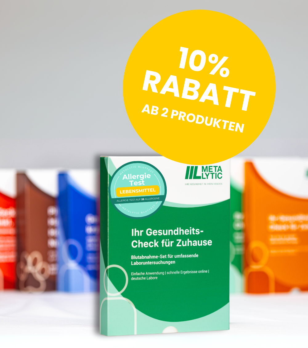 Lebensmittelallergie Test - 28 Allergene