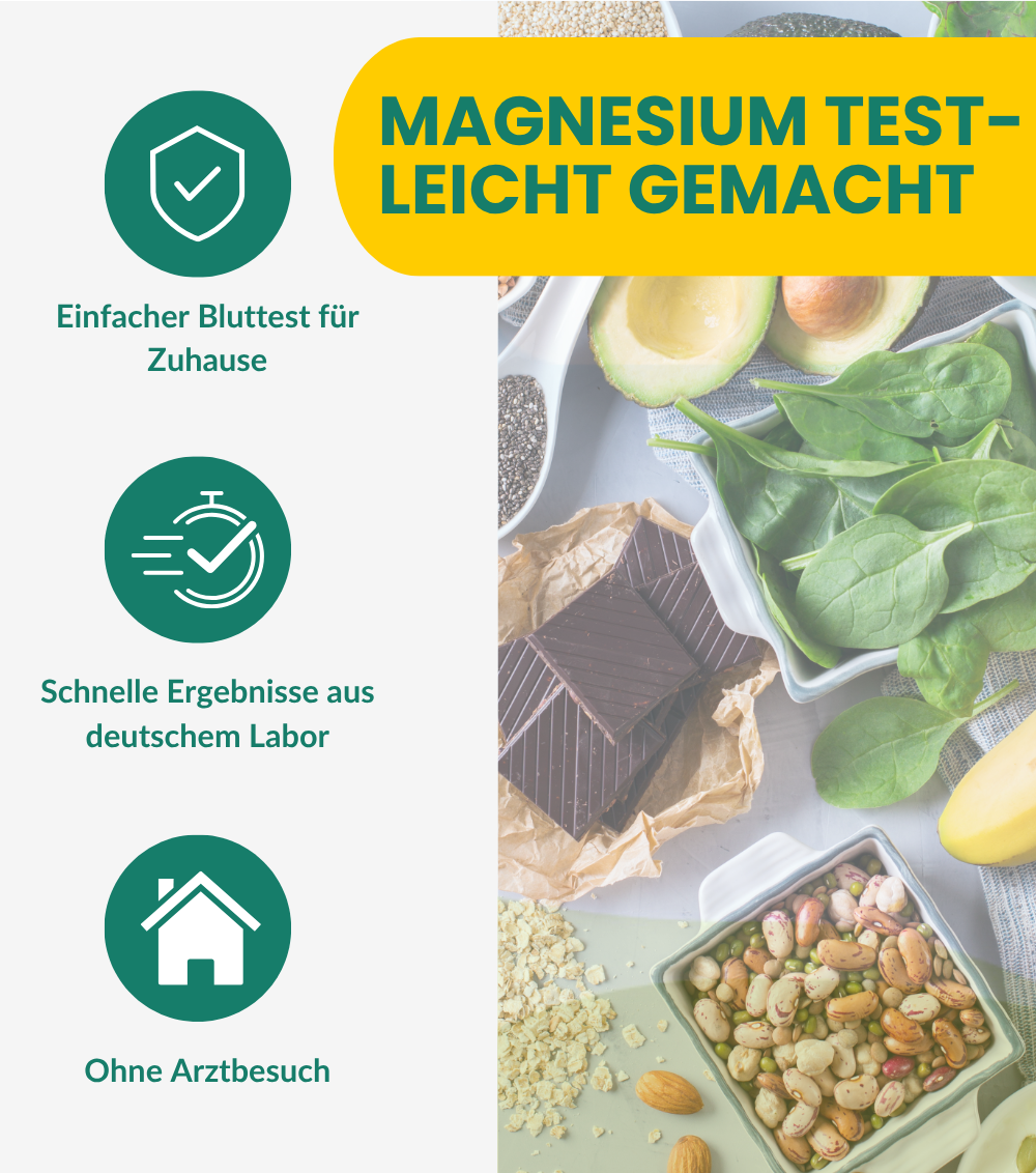 Magnesiummangel Test (Vollwertiger Labortest)
