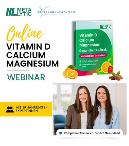 Webinar: Vitamin D, Calcium & Magnesium verstehen