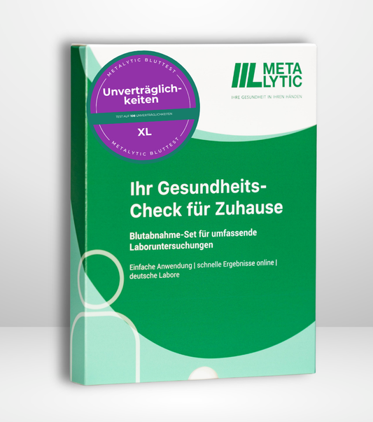 Unverträglichkeitstest - 108 Lebensmittel XL IgG Test