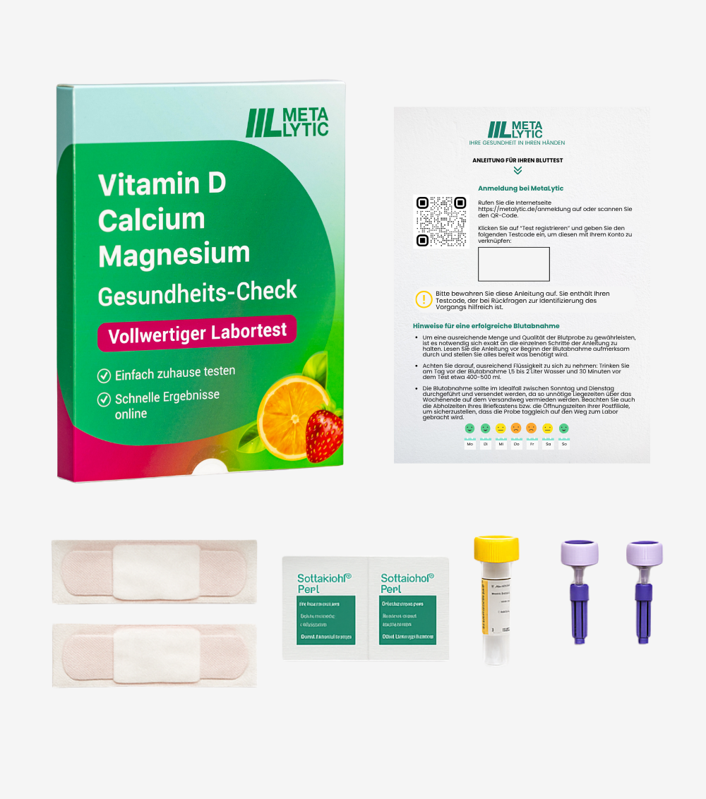 Vitamin D Test, Calcium Test & Magnesium Test