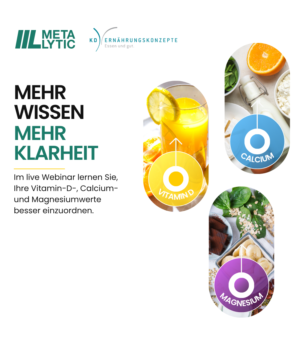 Webinar: Vitamin D, Calcium & Magnesium verstehen