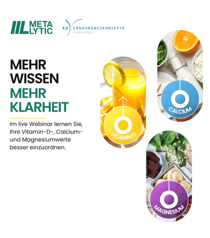 Webinar: Vitamin D, Calcium & Magnesium verstehen