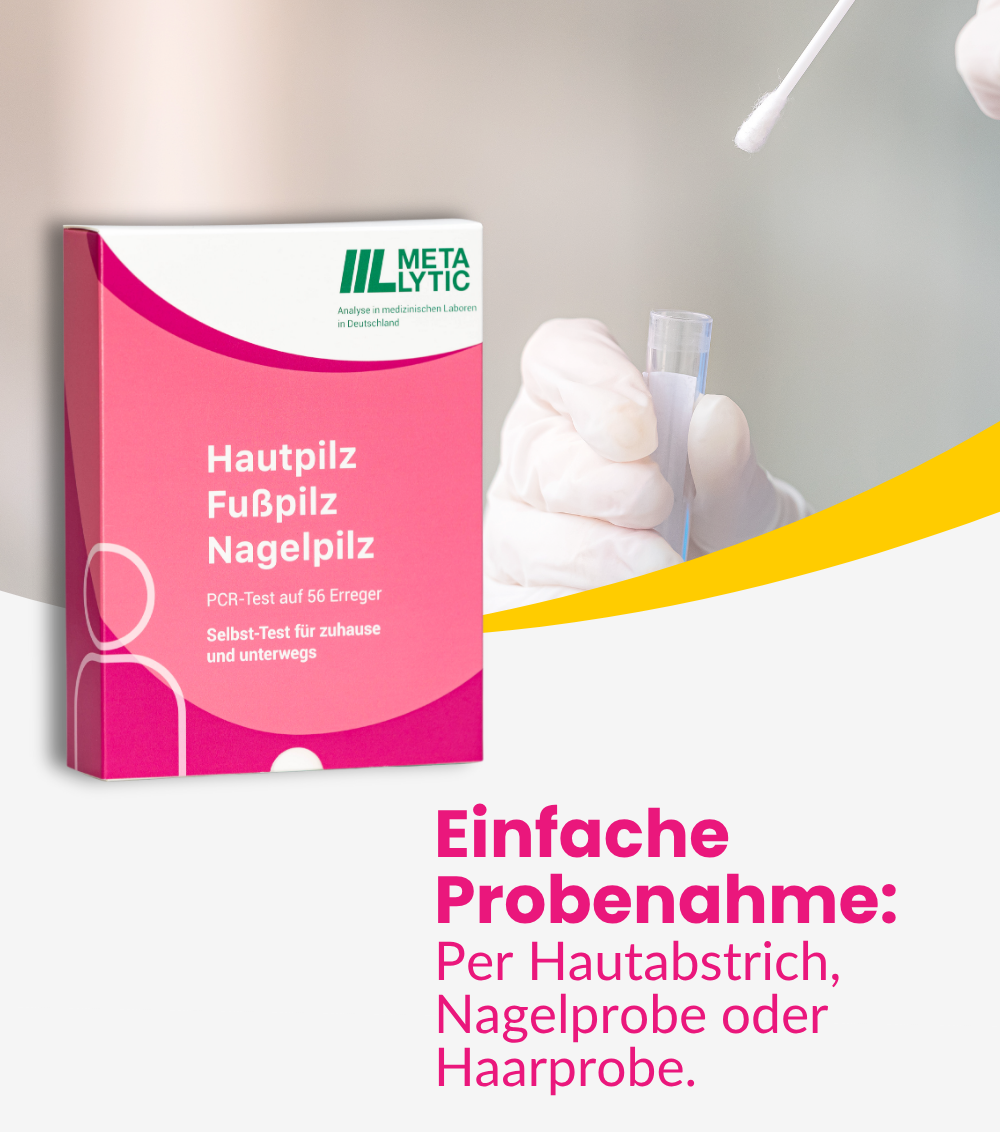 Pilz Test (Hautpilz, Fußpilz, Nagelpilz und Genitalpilz)