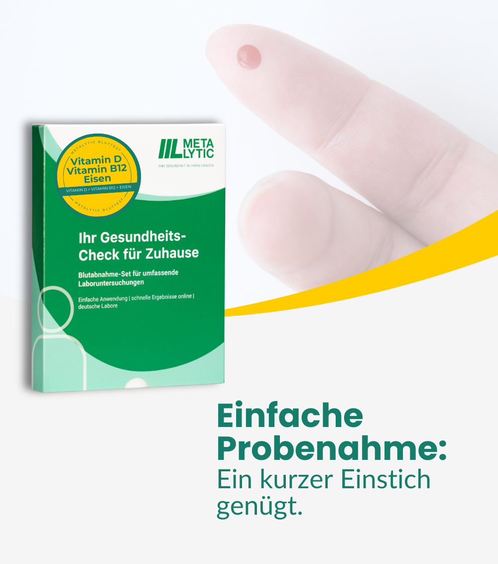 Vitamin D Test, Vitamin B12 Test & Eisenmangel Test