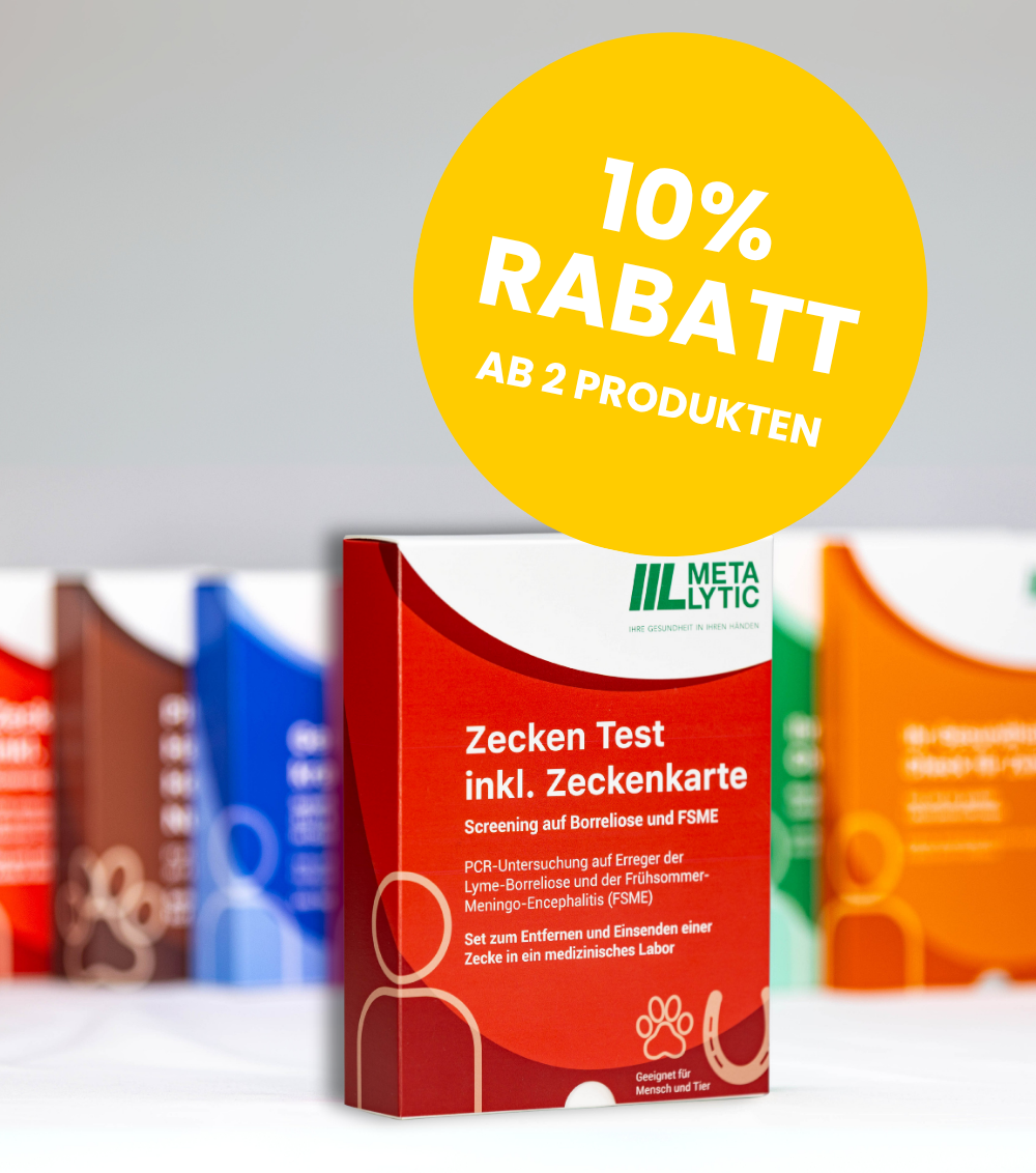 Borreliose Test & FSME Test nach Zeckenbiss