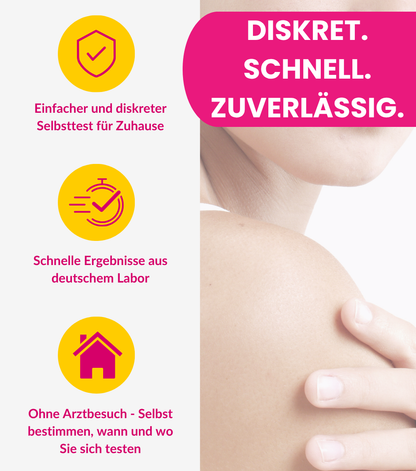 Pilz Test (Hautpilz, Fußpilz, Nagelpilz und Genitalpilz)