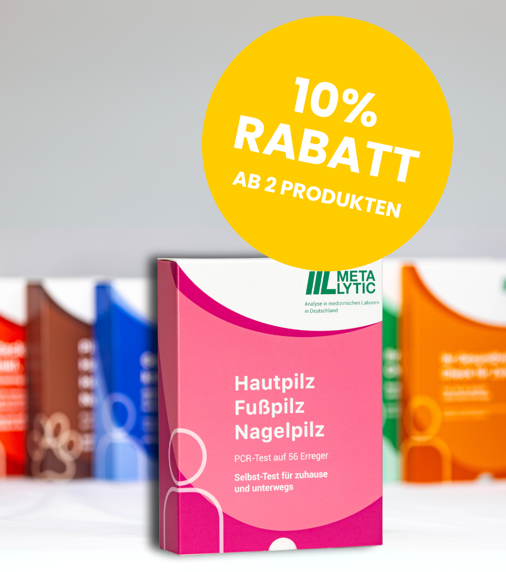 Pilz Test (Hautpilz, Fußpilz, Nagelpilz und Genitalpilz)