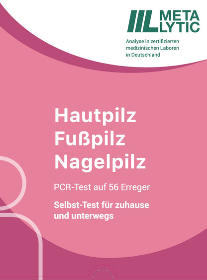 Pilz Test (Hautpilz, Fußpilz, Nagelpilz und Genitalpilz)