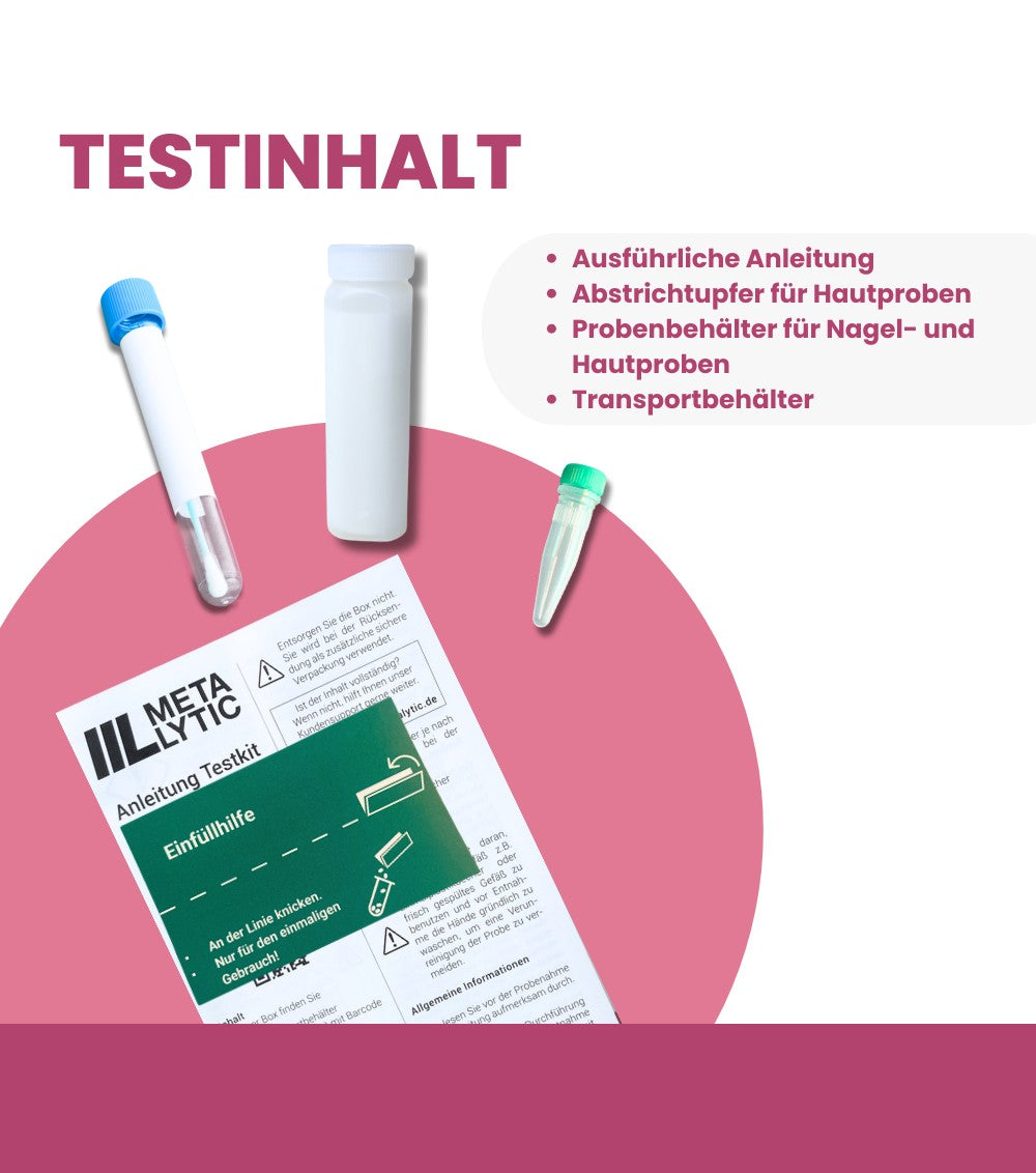 Pilz Test (Hautpilz, Fußpilz, Nagelpilz und Genitalpilz)